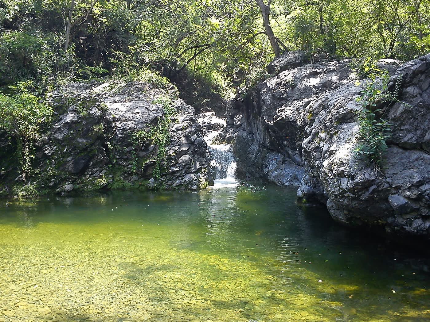 Cañadas, ríos y cascadas